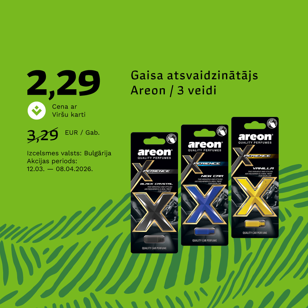 Patīkams aromāts ceļā!