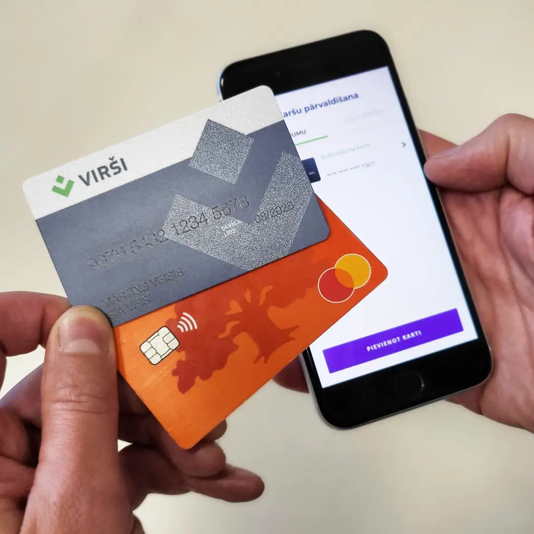 Degvielas karte mobilajā lietotnē