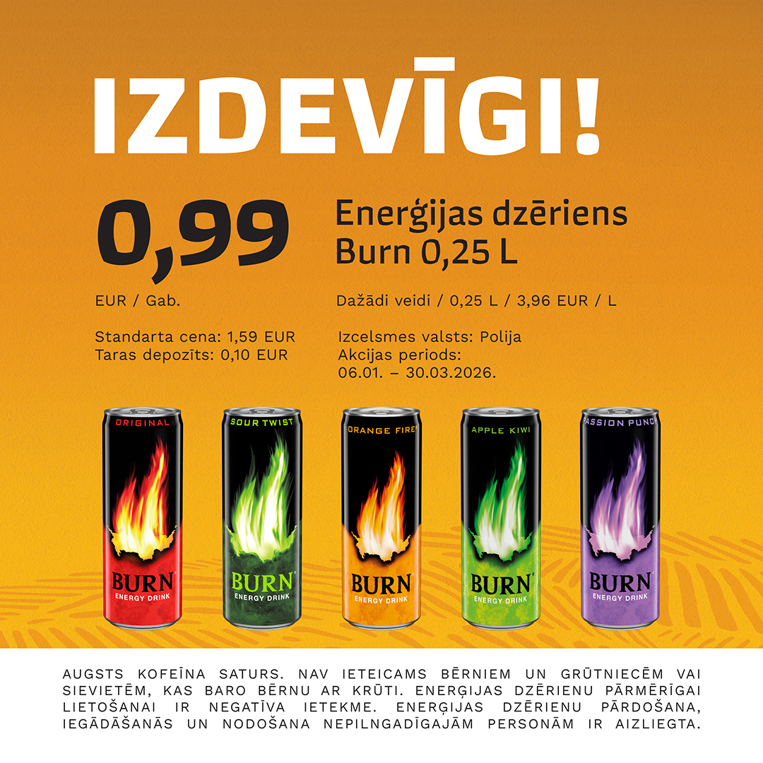 Uzlādē sevi izdevīgi!