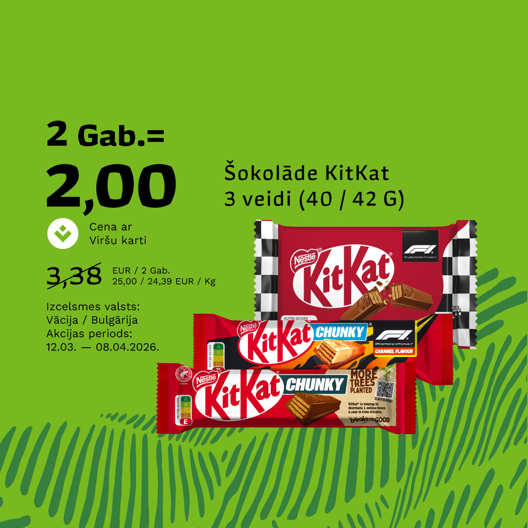 Double the break. Just 2 EUR!