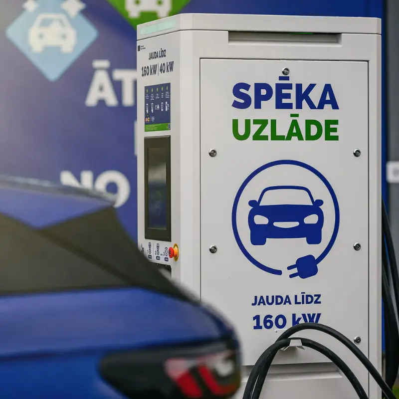 Elektrouzlādes tīkla attīstība