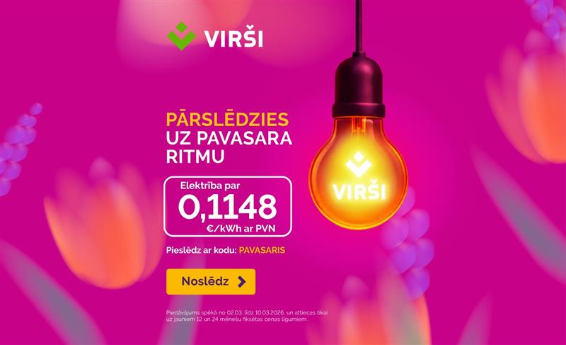 Pārslēdzies uz pavasara ritmu!