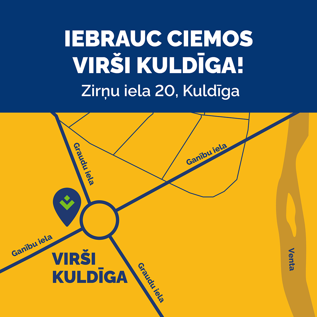 Kuldīga, beidzot esam klāt!