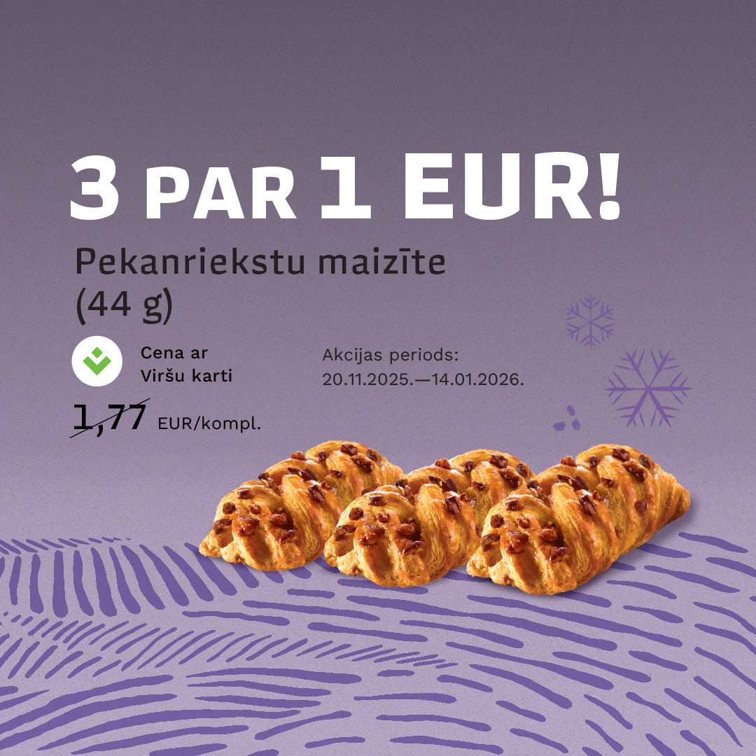 Pekanriekstu maizītes ir atgriezušās!