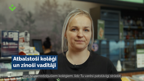 Pārdevēja darbs Viršu spēka stacijās