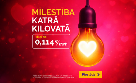 Viršos mīlestība katrā kilovatā!