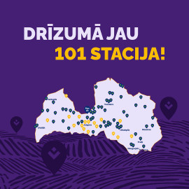 Virši pakāpeniski uzsāk darbību šajās stacijās: