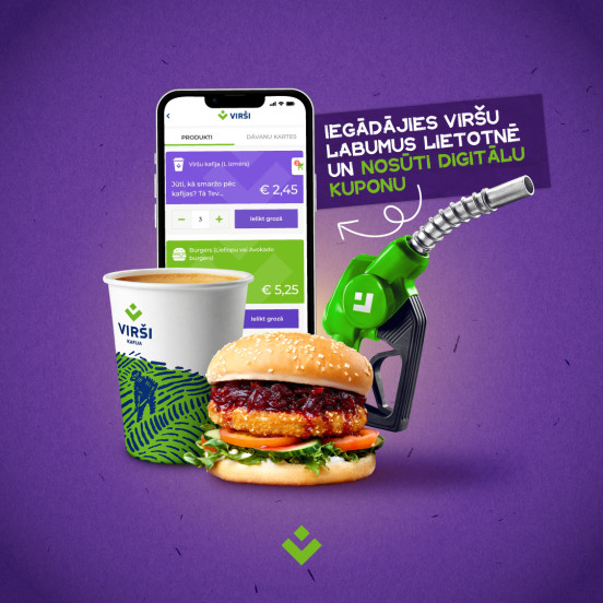 VIRŠU DĀVANU E-VEIKALS!