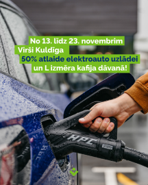 Atklāj jauno Viršu spēka staciju Kuldīgā!