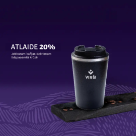 20% atlaide kafijai Tavā krūzē